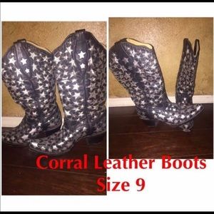 Corral leather boots